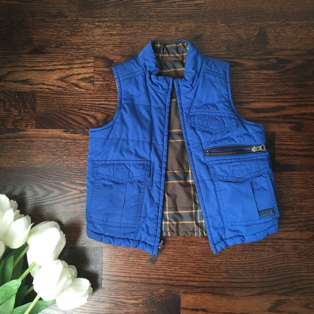2T Toddler Reversible Vest Gap